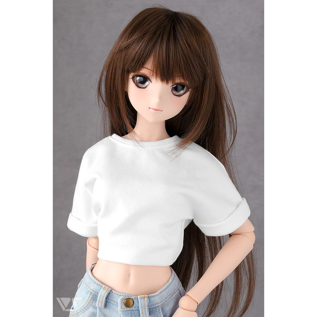 Long Back T-shirt (White) - Image 3