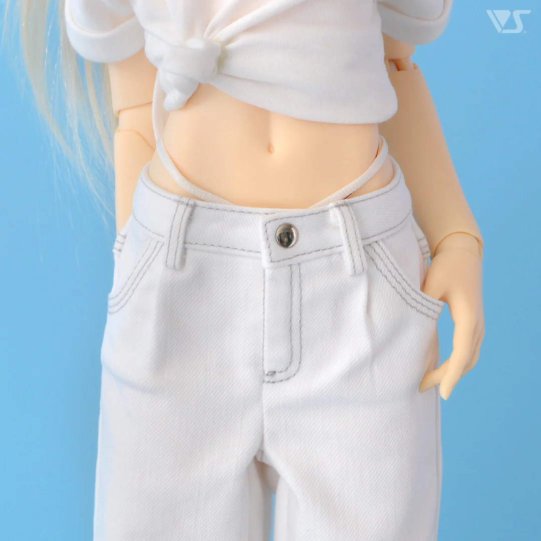 Wide Jeans (White) - Image 3