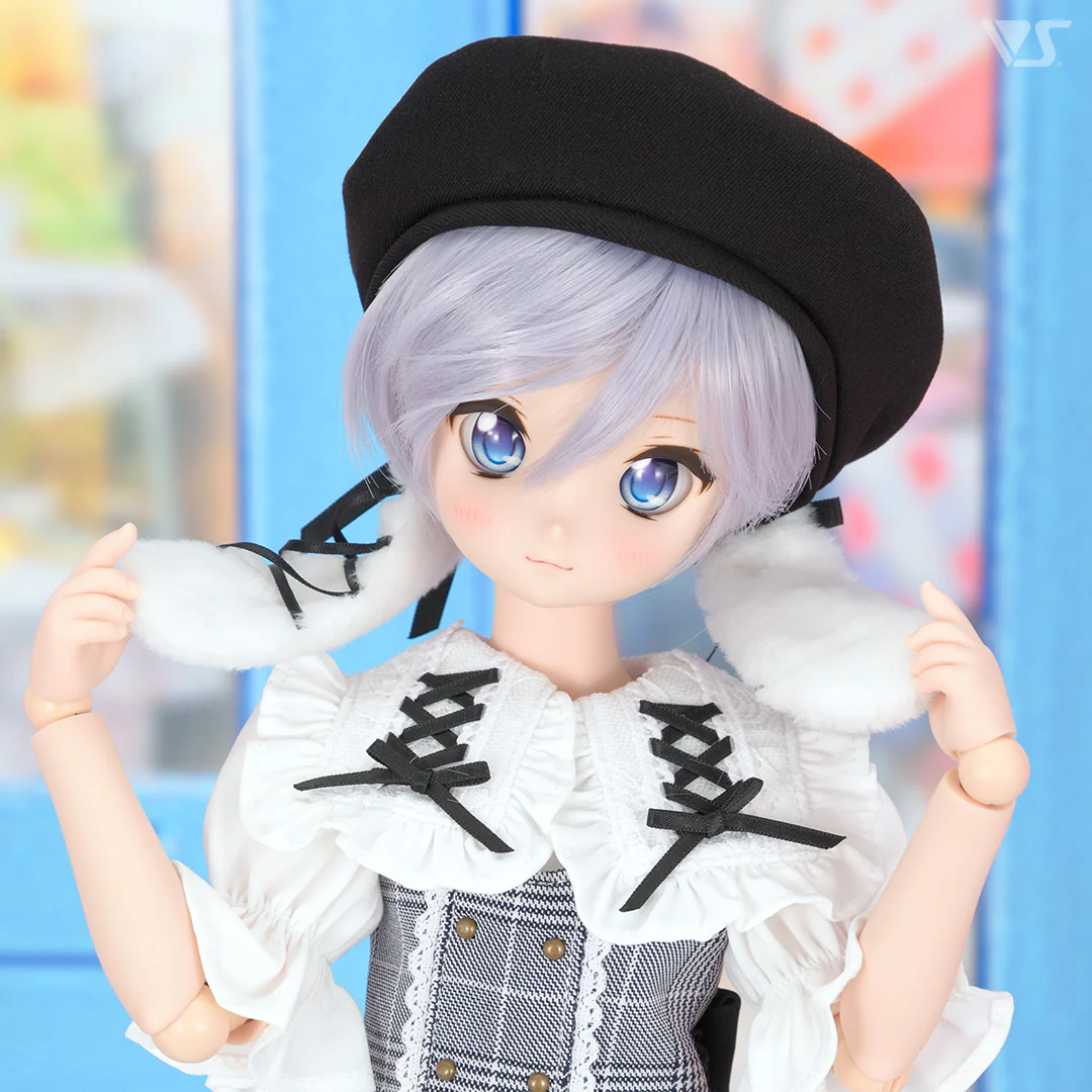 Rabbit Ears Beret (Black) - Image 2