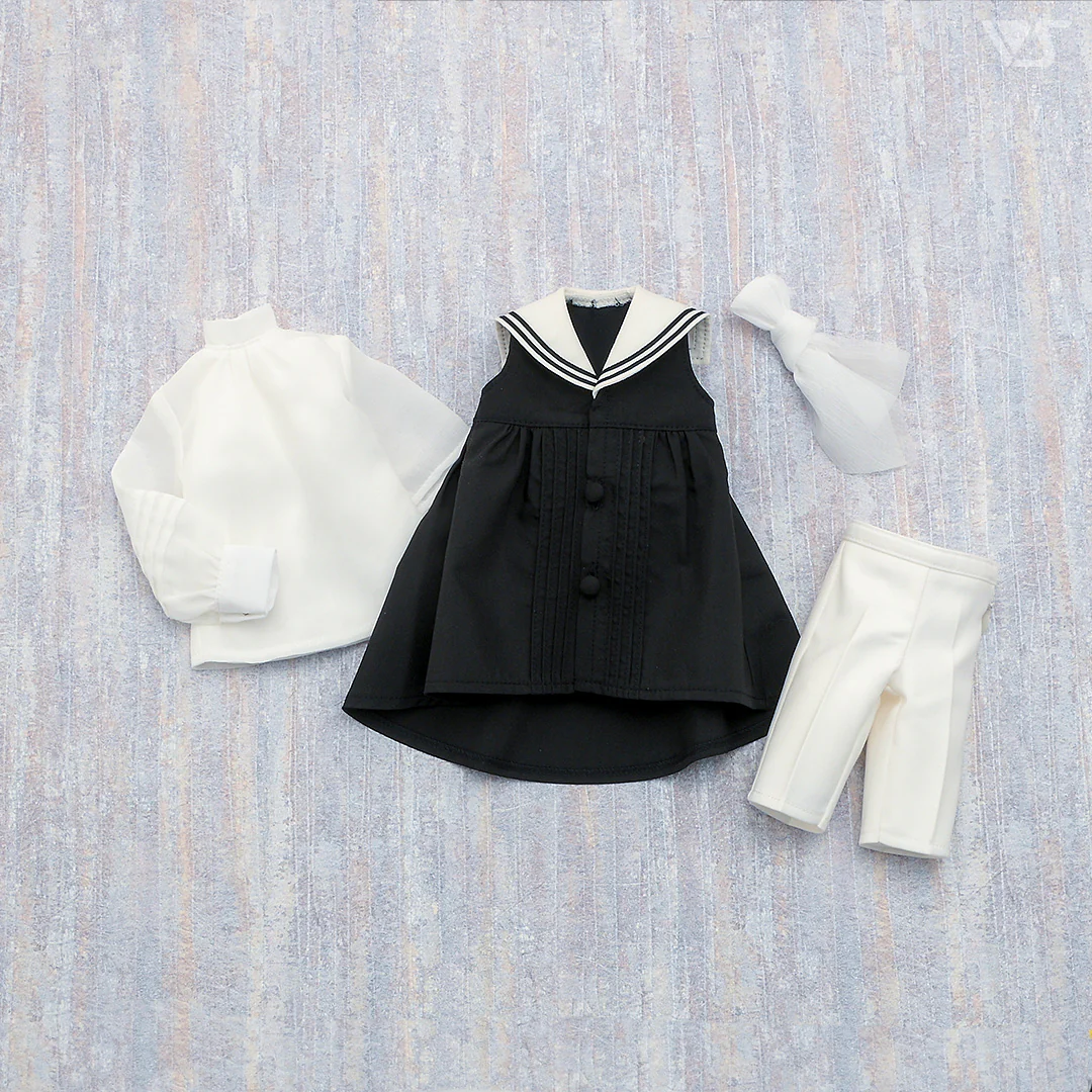 Mirroring Sailor Outfit Set / Mini (Noir) - Image 6