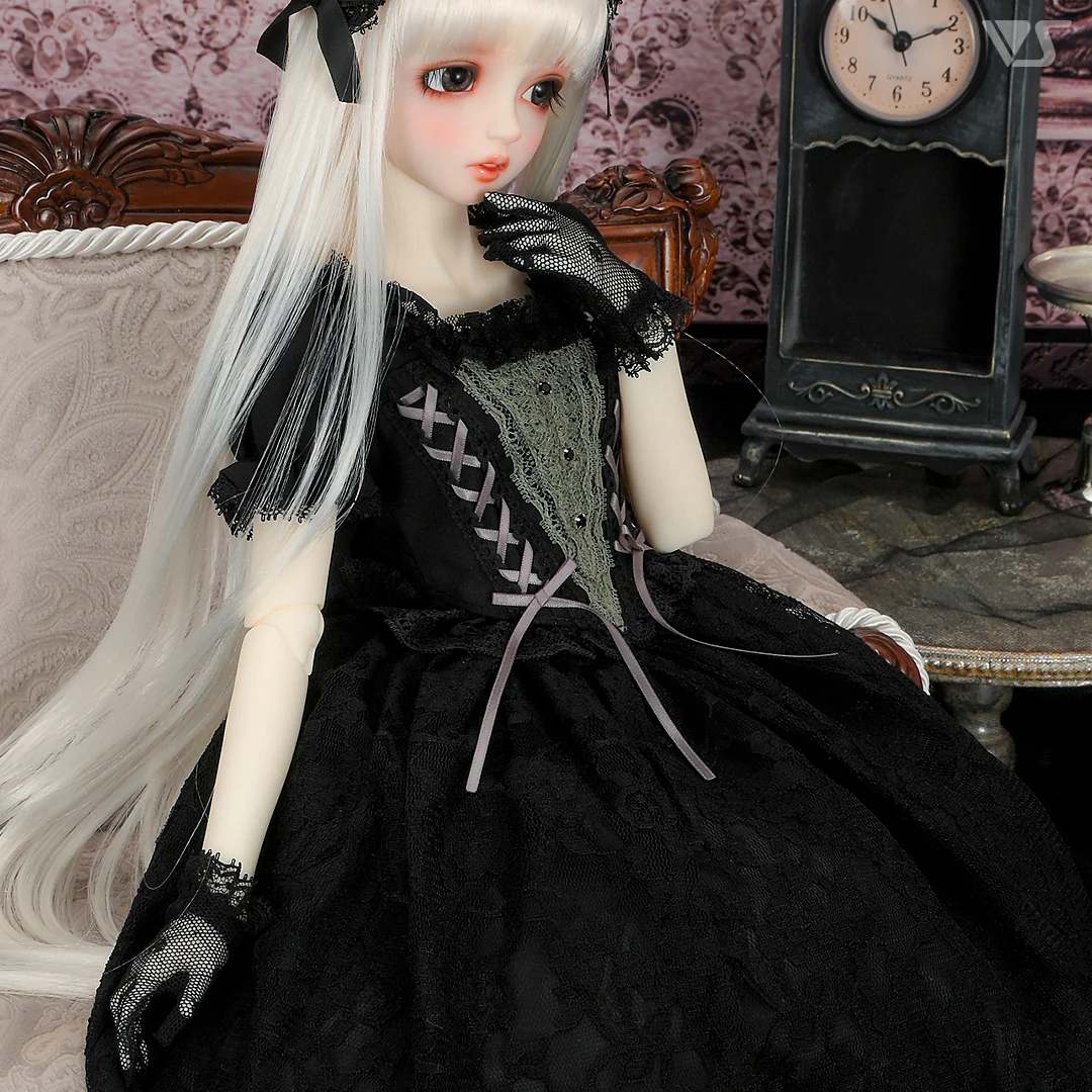 Lace Gloves (Black) - Image 2