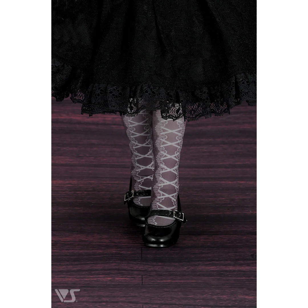 SDM Lace-up Printed Socks / Mini (Gray) - Image 2