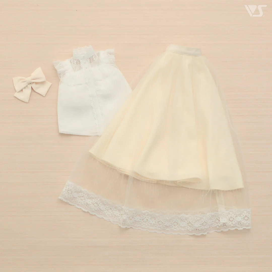Sleeveless Blouse & Tulle Skirt Set - Image 6