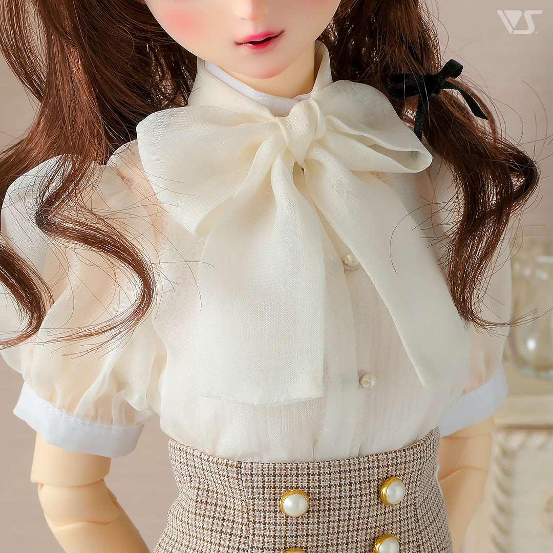 Sheer Blouse & Tight Skirt Set - Image 4