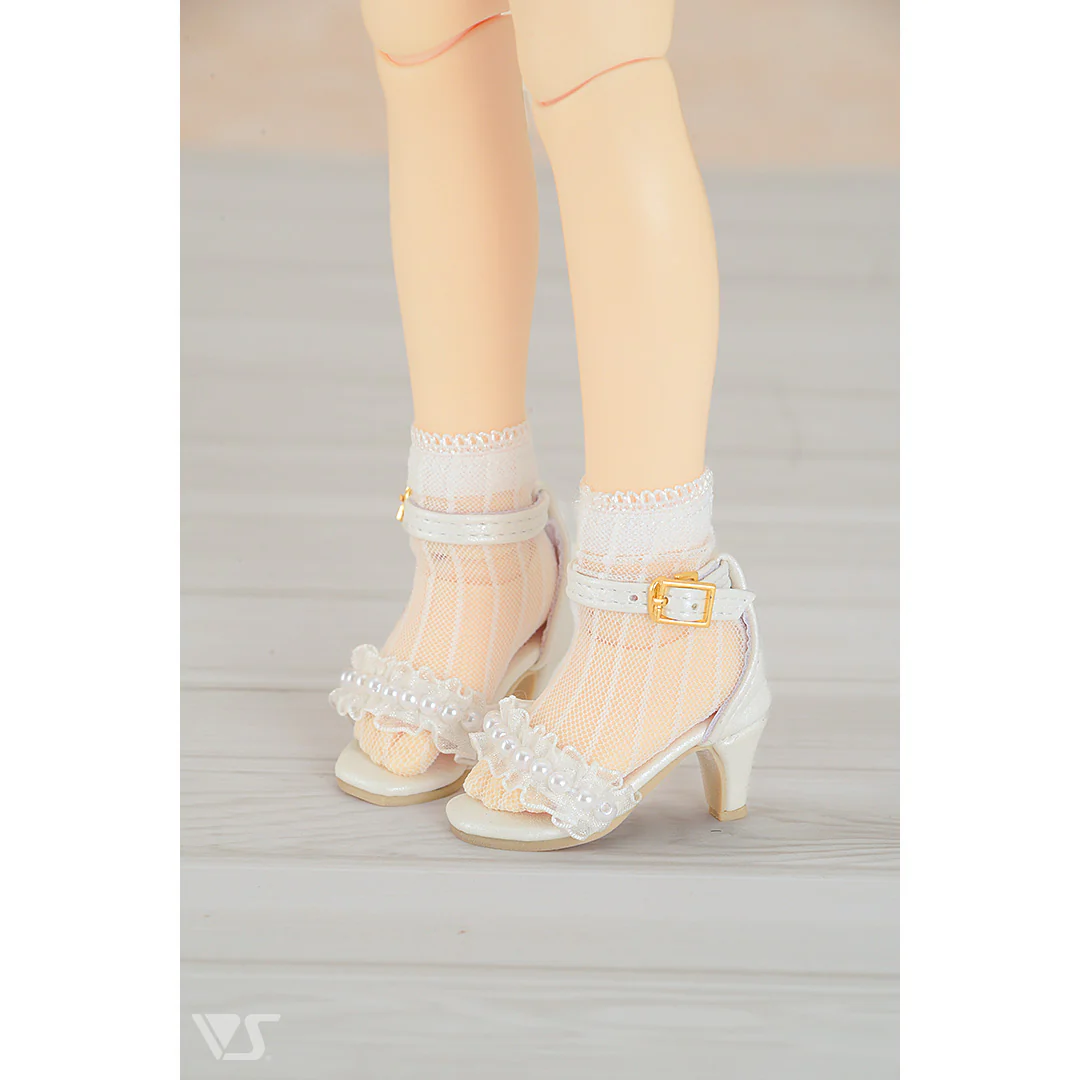 SDM Sheer Socks / Mini (White / Stripe) - Image 2