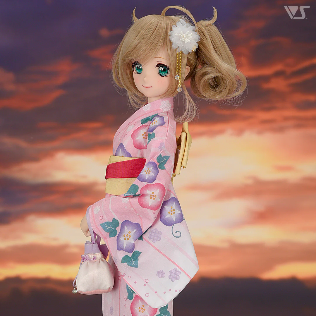 Morning Glory Yukata Set / (Pink) - Image 3