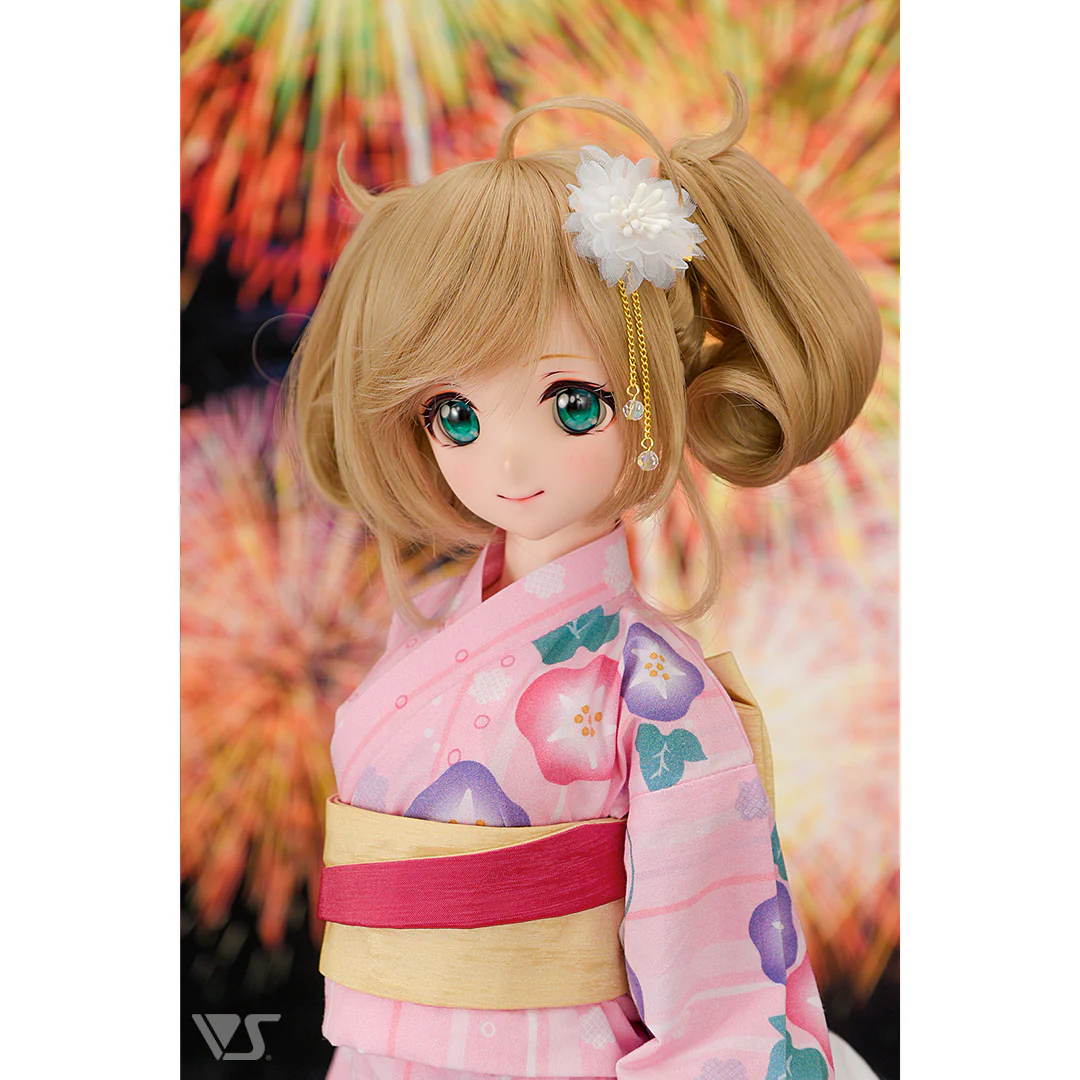 Morning Glory Yukata Set / (Pink) - Image 7