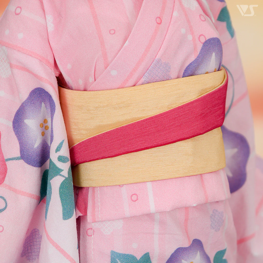 Morning Glory Yukata Set / (Pink) - Image 8