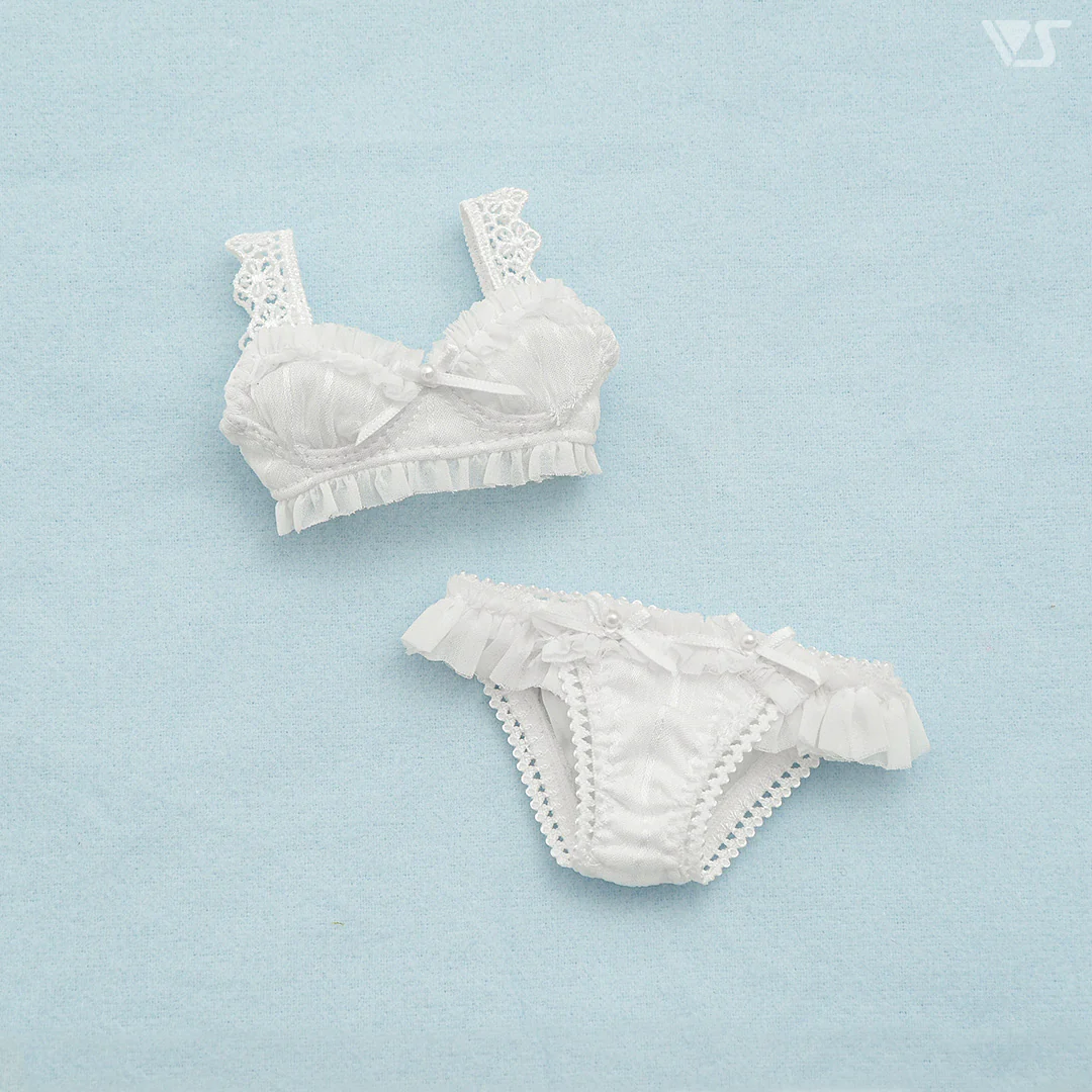 Candy Lingerie Set / Mini (White)
