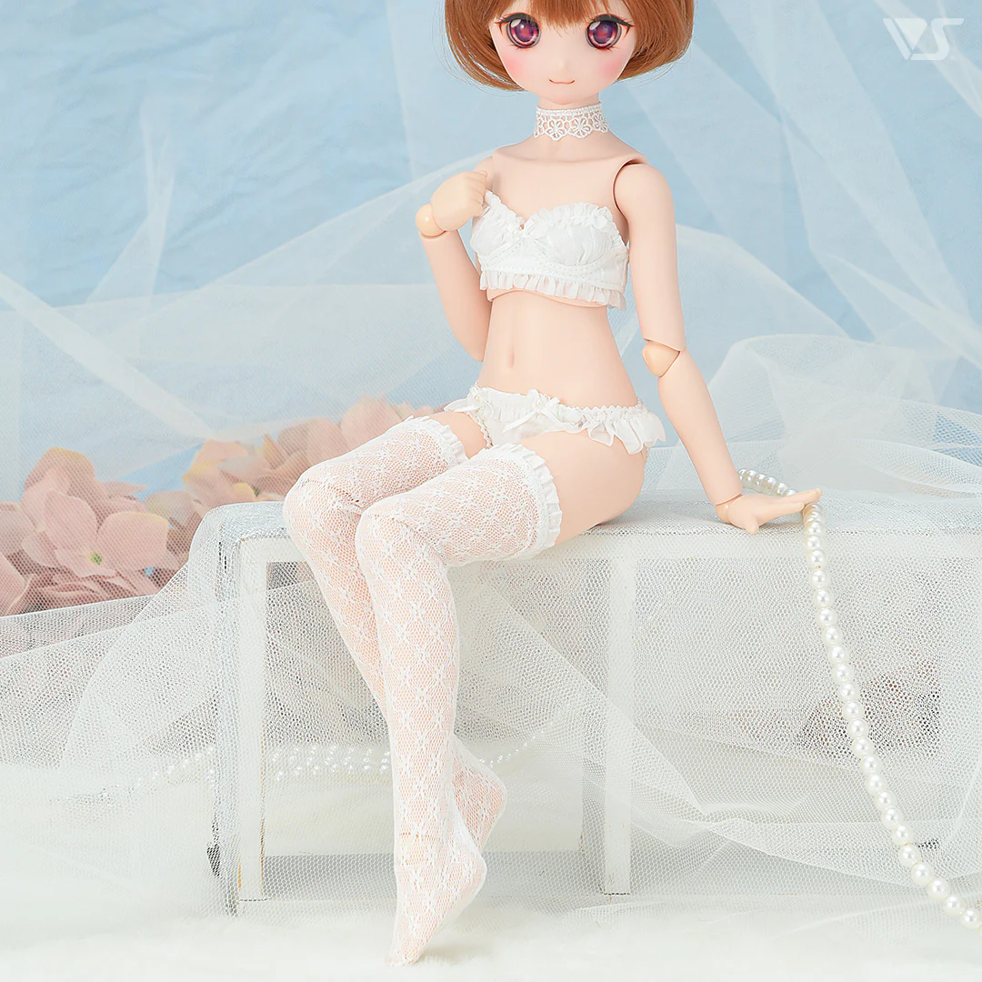 SDM Lace Socks / Mini (White / Flower) - Image 2