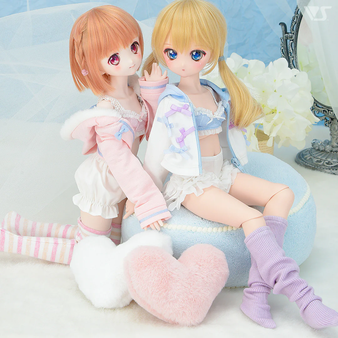 Heart Cushion Set (White & Pink) - Image 2