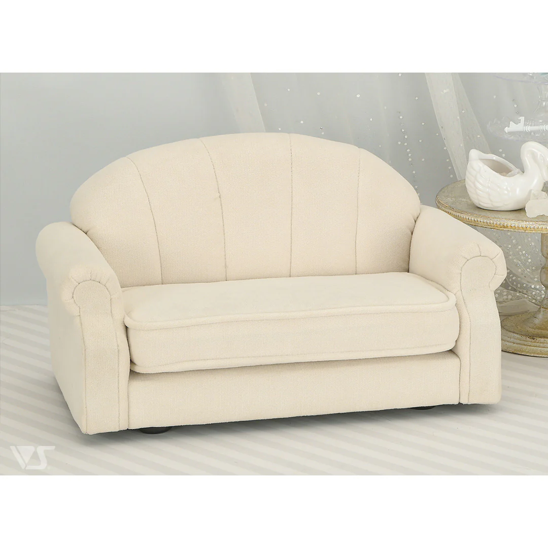 Shell Back Sofa (White) - Image 6