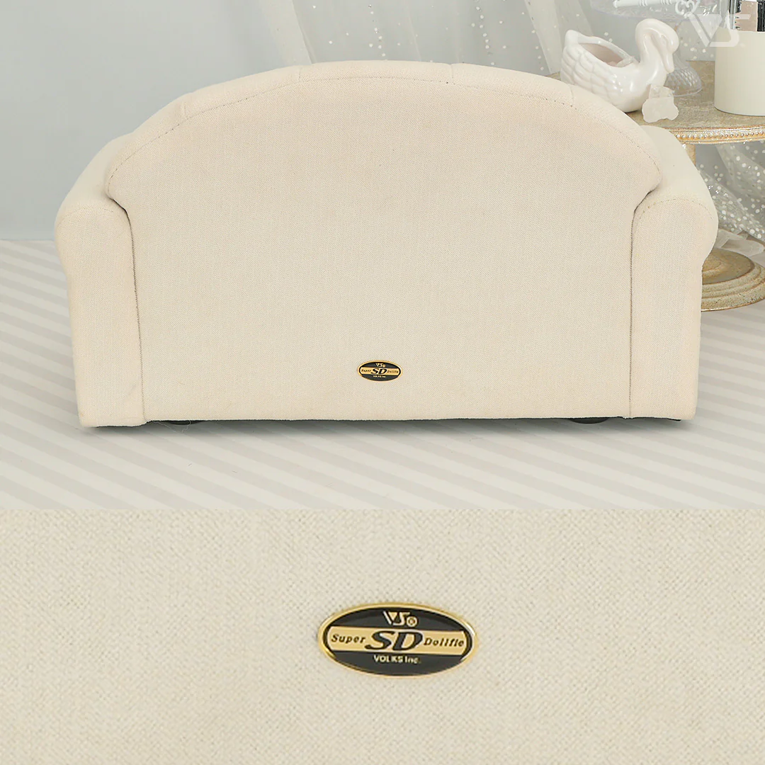Shell Back Sofa (White) - Image 7