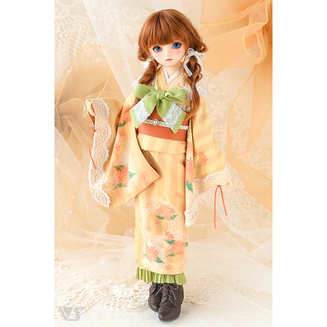 Flower Kimono Maiden / Mini (Orange Osmanthus) - Image 2