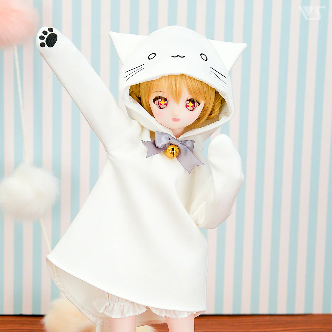 White Cat Hoodie / Mini - Image 2