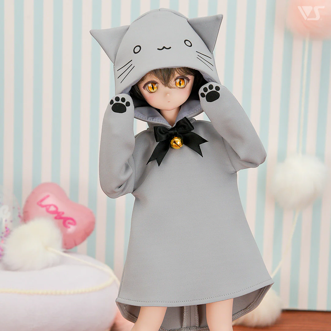 Gray Cat Hoodie / Mini - Image 2