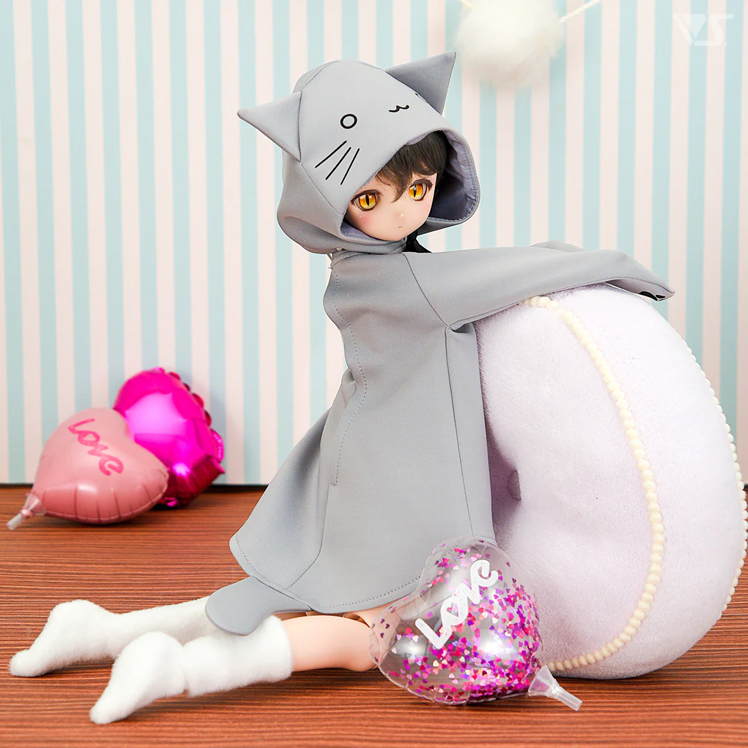 Gray Cat Hoodie / Mini - Image 3
