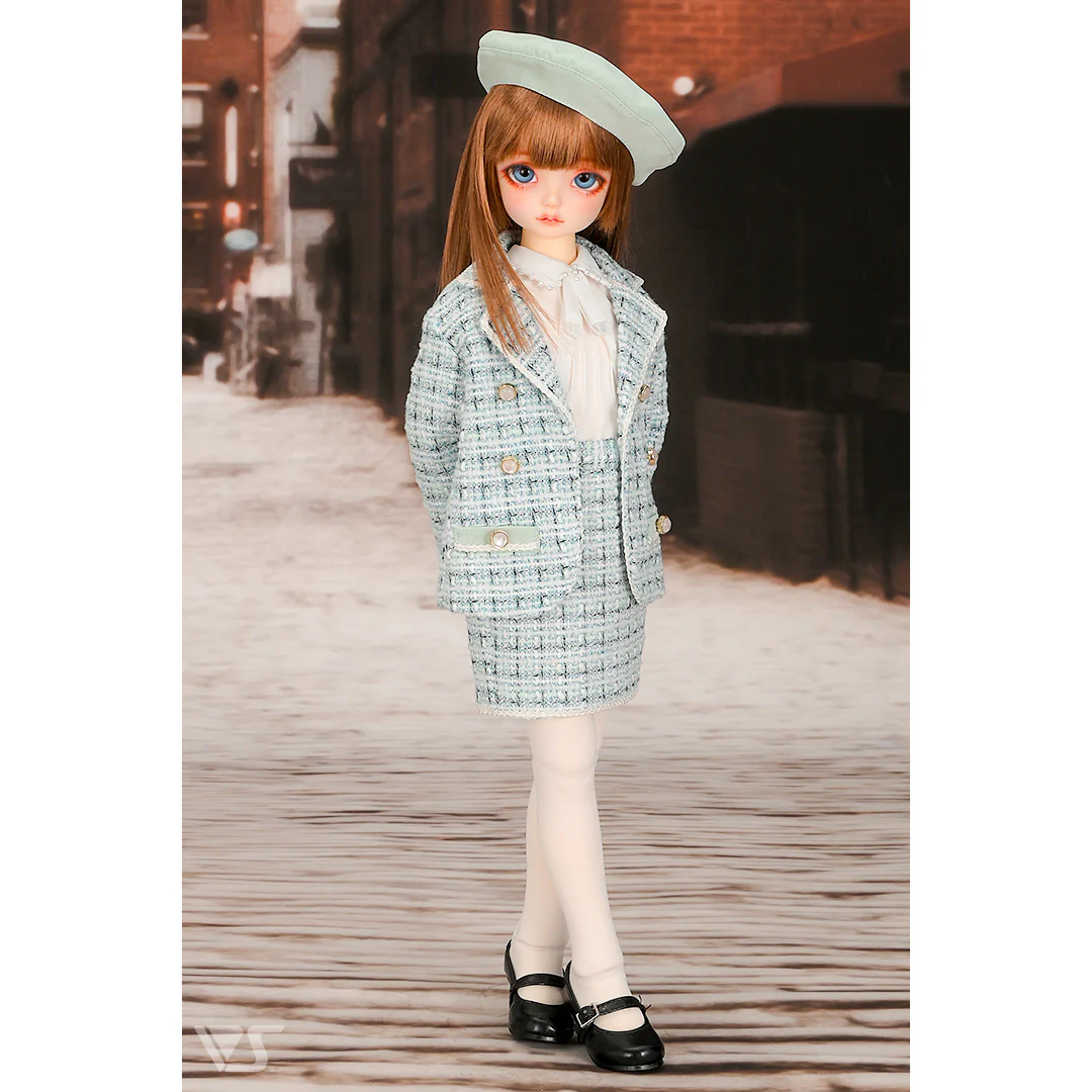 Tweed Coord Set / Mini (Mint) - Image 2