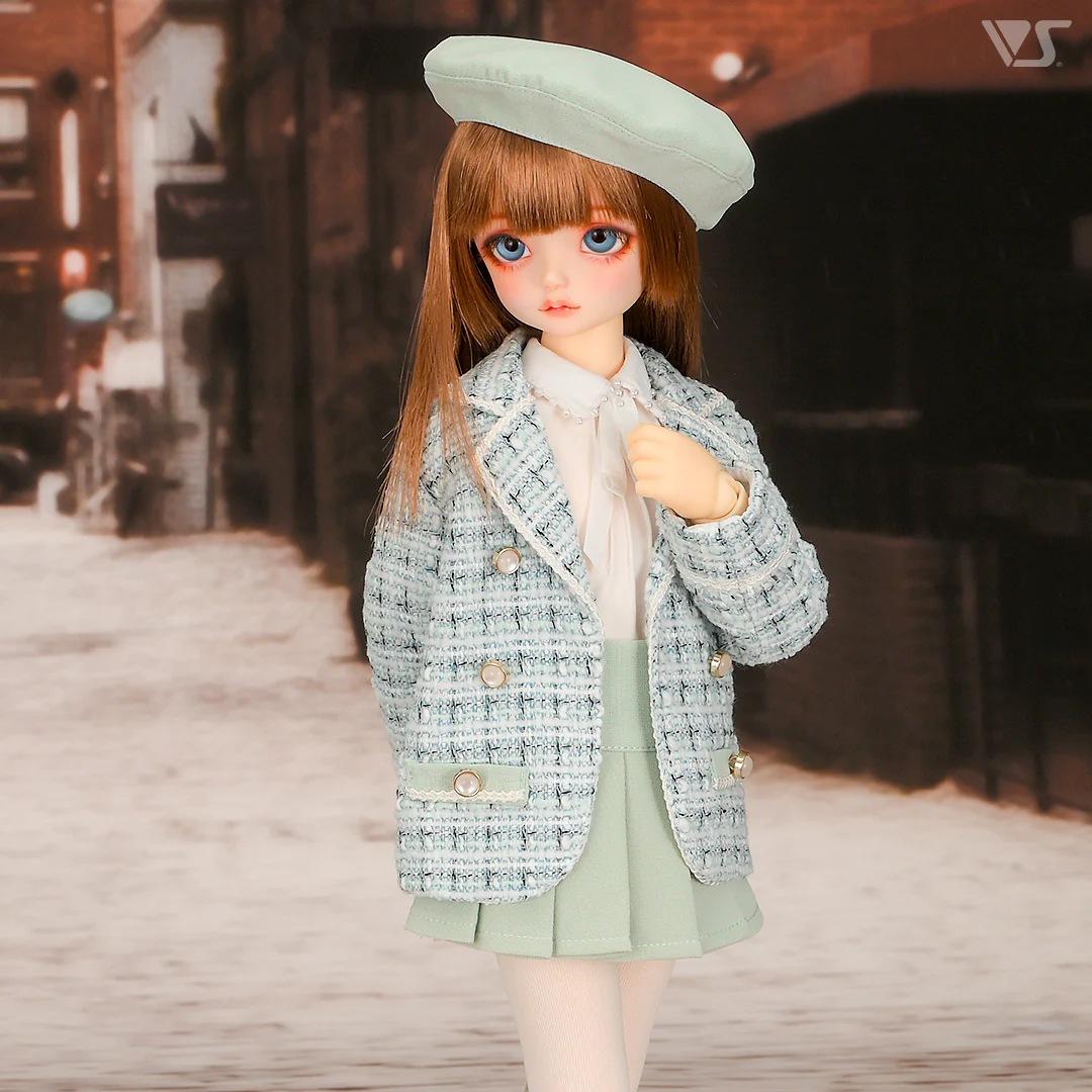 Tweed Coord Set / Mini (Mint) - Image 4