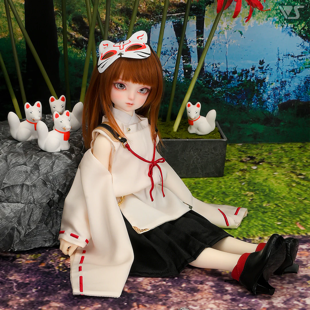 Yoi-no-Kimono Set / Mini (Pure White) - Image 5