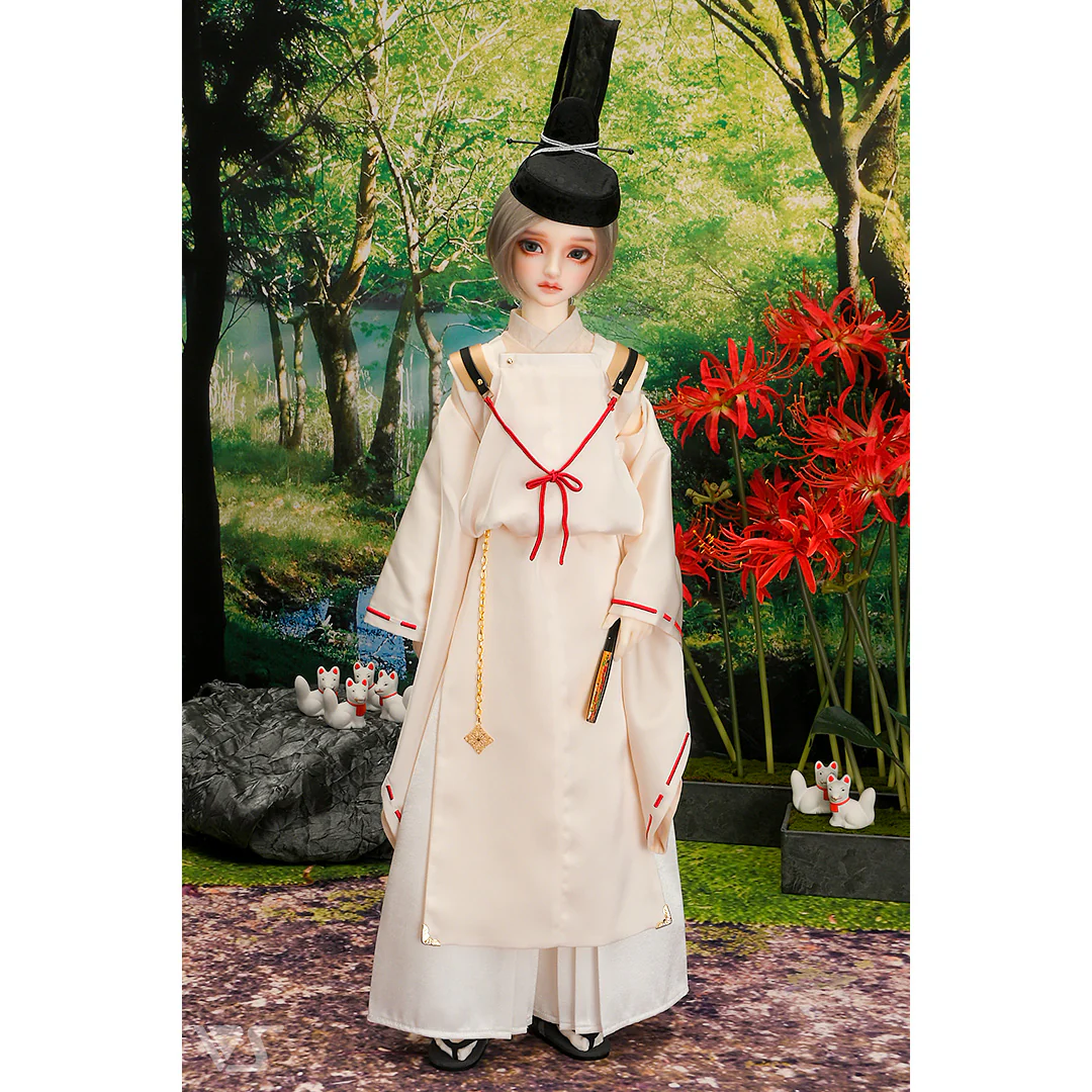 Yoi-no-Kimono Set (Moon White) - Image 2