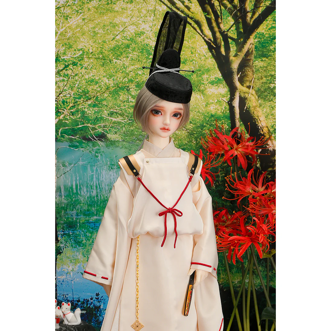 Yoi-no-Kimono Set (Moon White) - Image 3