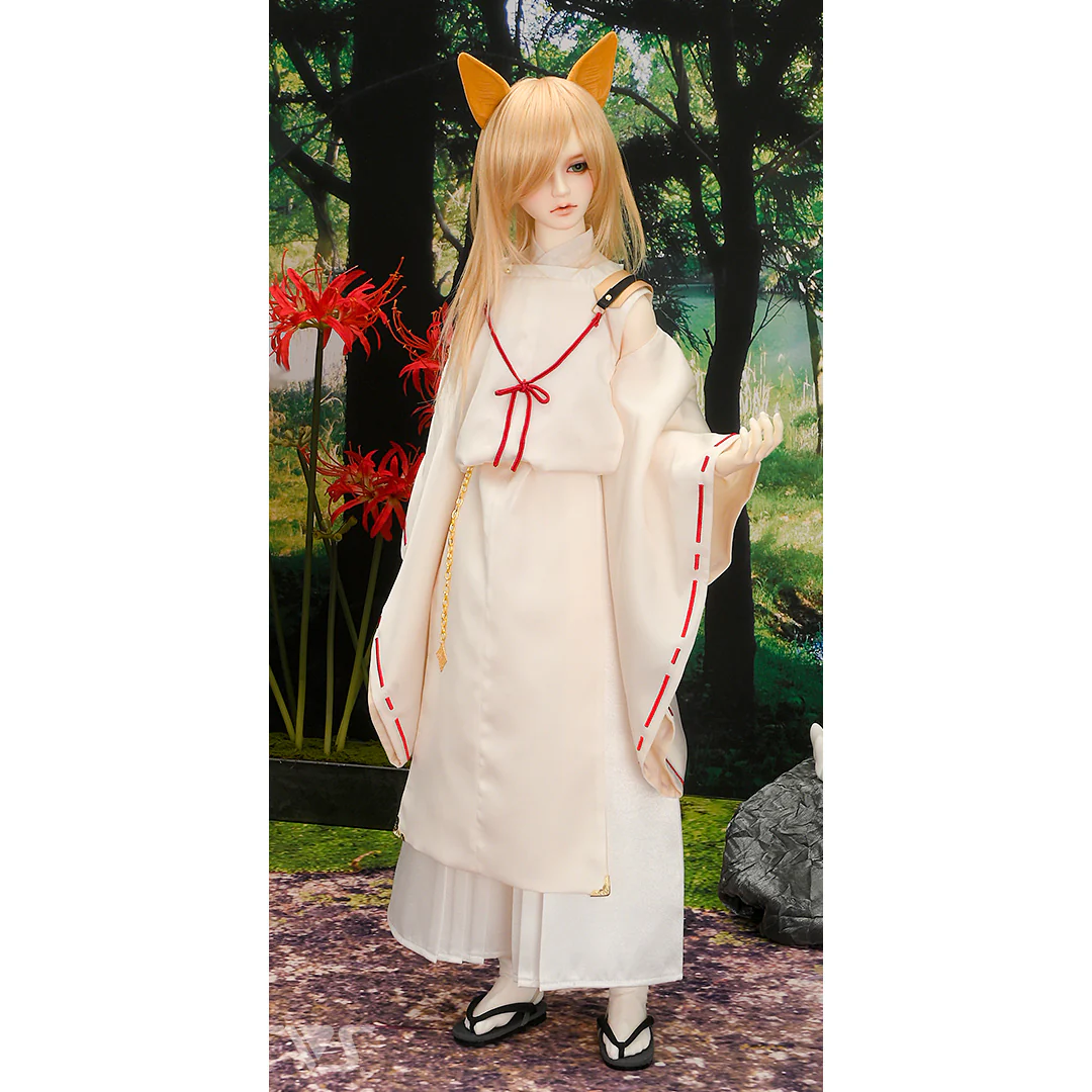 Yoi-no-Kimono Set (Moon White) - Image 4