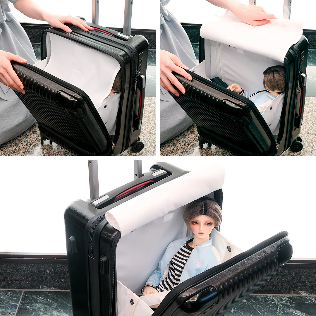 Dollfie Carry-on Trunk (Black) - Image 9