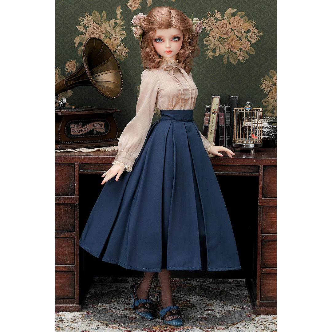Classical Skirt (Navy) - Image 3