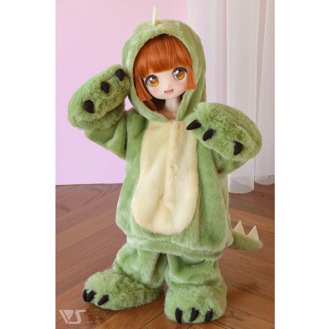 Fluffy Dragon Gloves & Slippers Set - Image 5