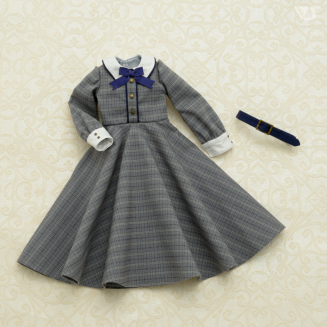Plaid Dress Set / Mini (Gray) - Image 5