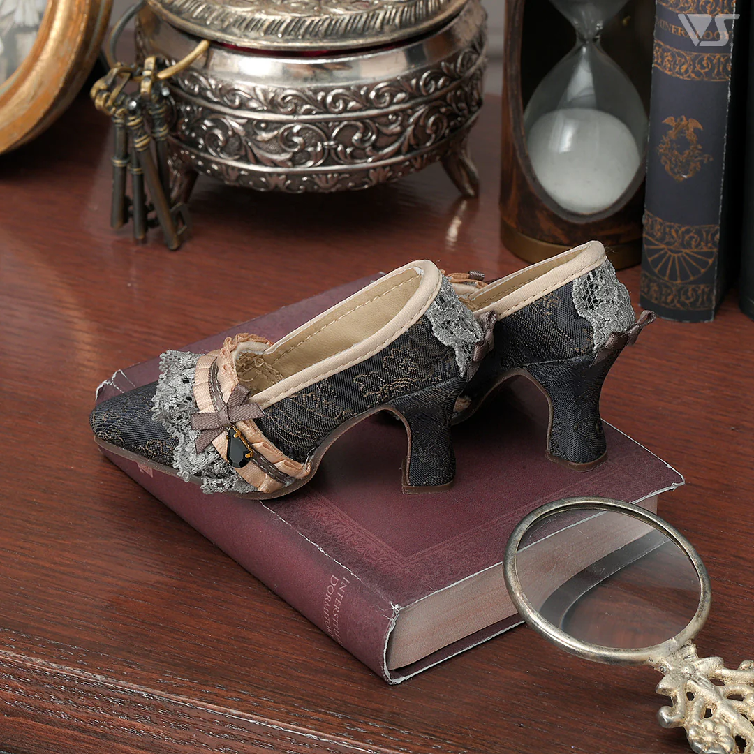 SD16 Rococo Black Spinel Pumps - Image 2
