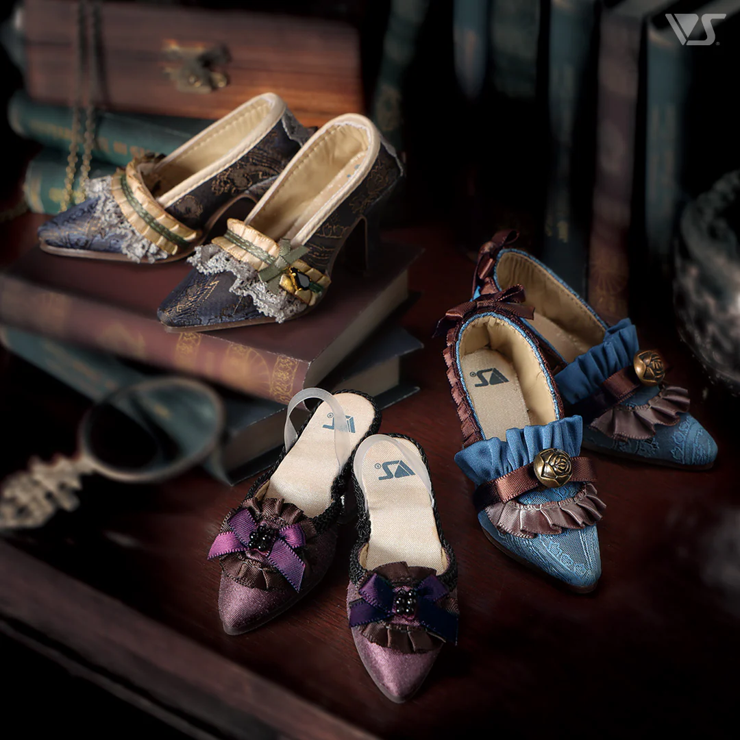 SD16 Rococo Black Spinel Pumps - Image 5