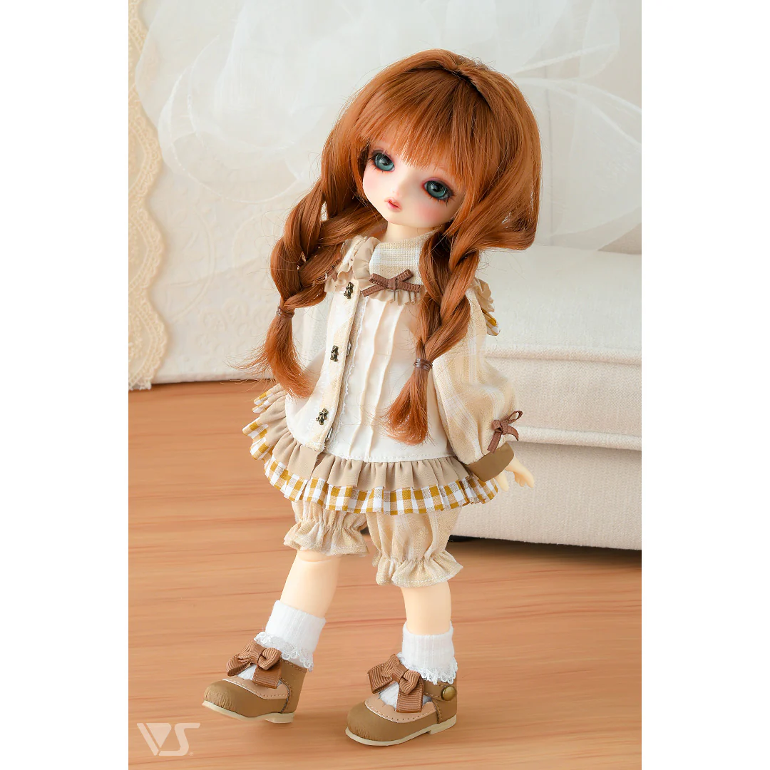 Bear Ears Coord Set / Chibi (Custard) - Image 3