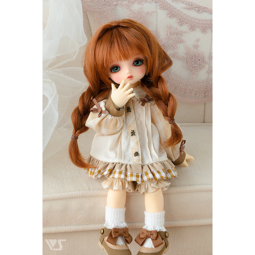 Bear Ears Coord Set / Chibi (Custard) - Image 4