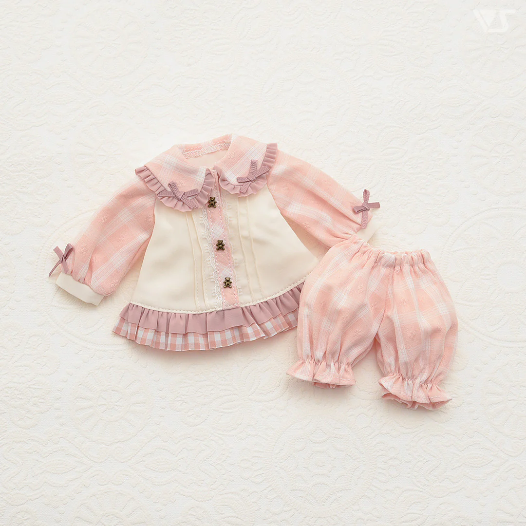 Bear Ears Coord Set / Chibi (Strawberry Milk) - Image 7