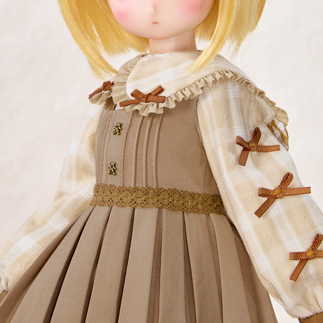 Bear Ears Coord Set / Mini (Custard) - Image 3