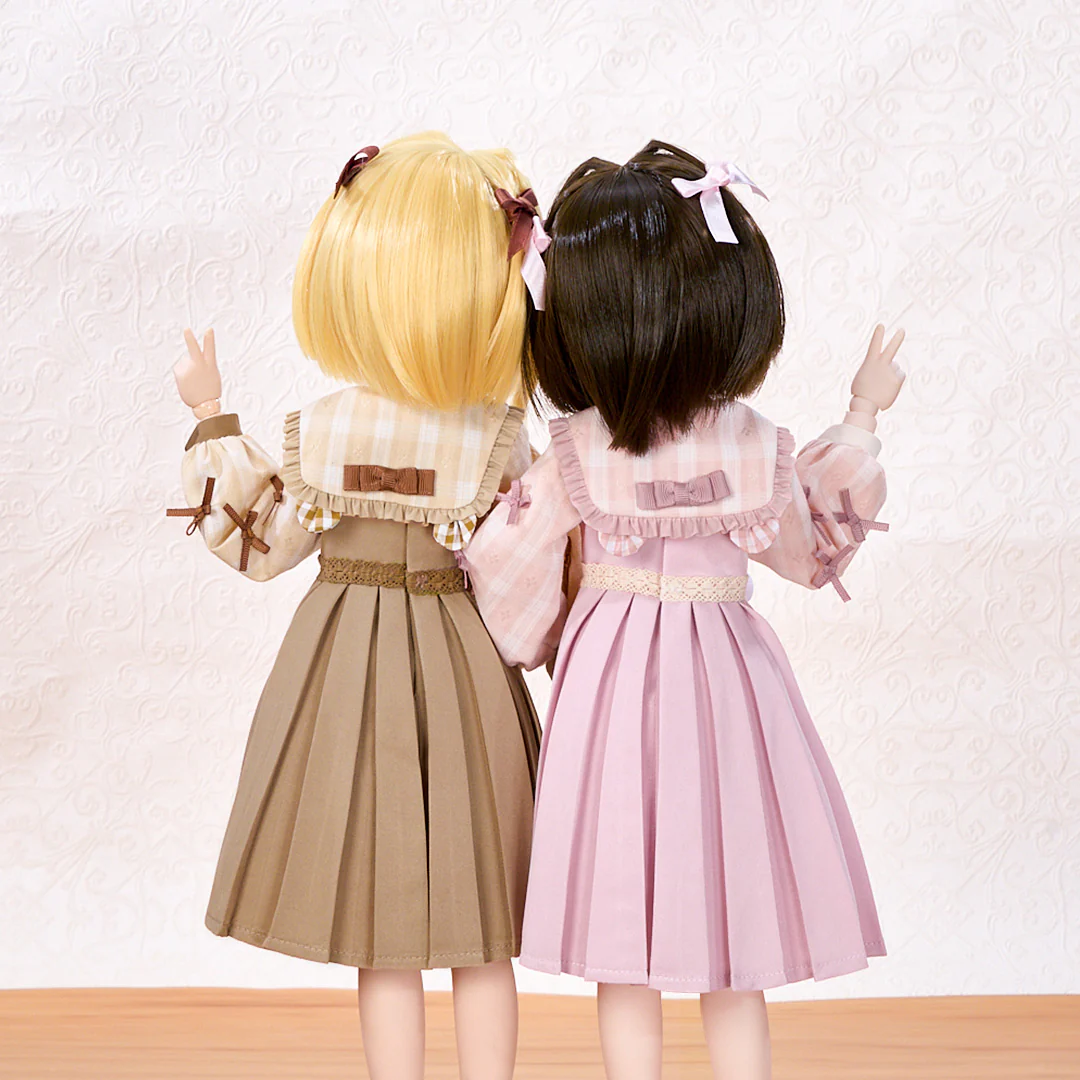 Bear Ears Coord Set / Mini (Custard) - Image 5