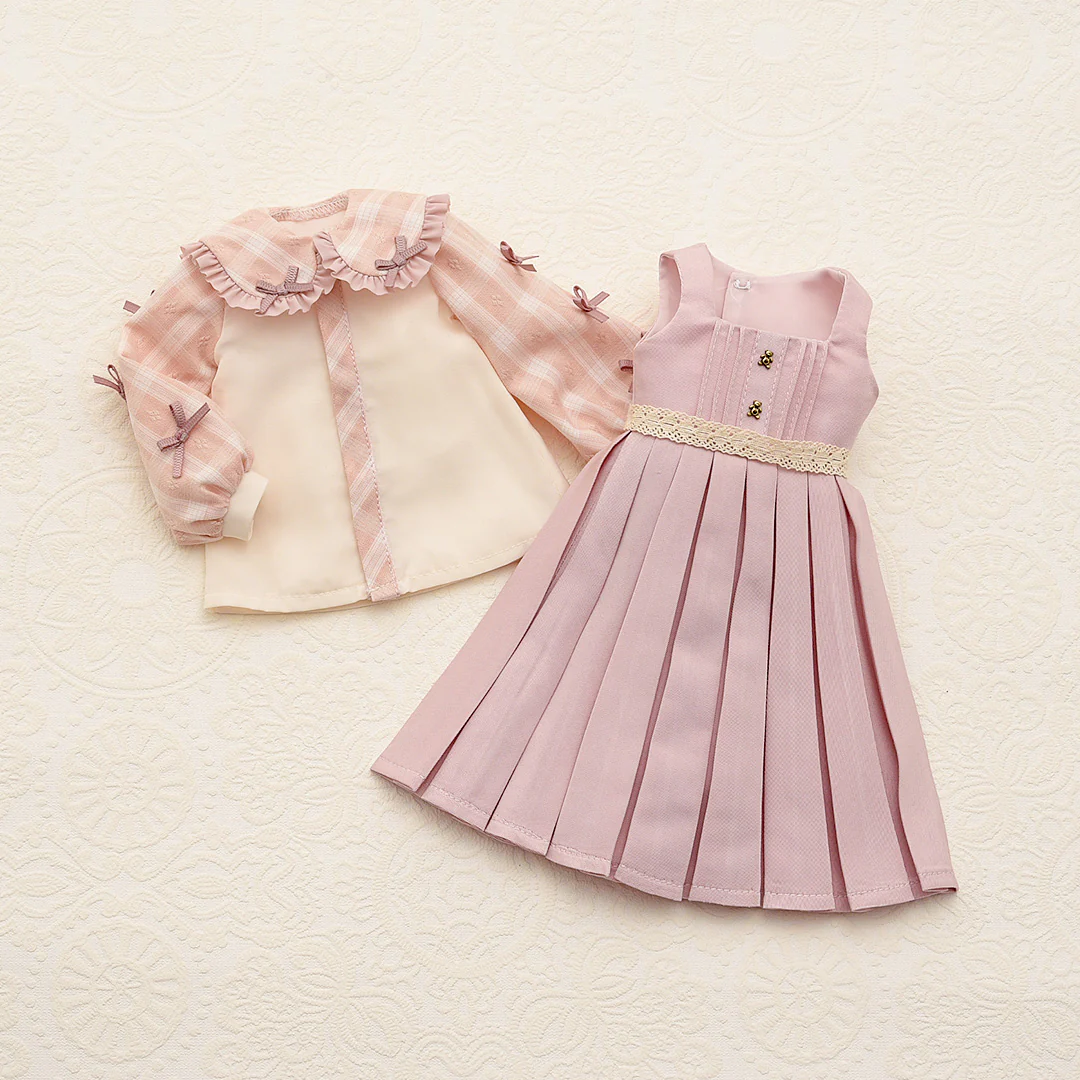 Bear Ears Coord Set / Mini (Strawberry Milk) - Image 7