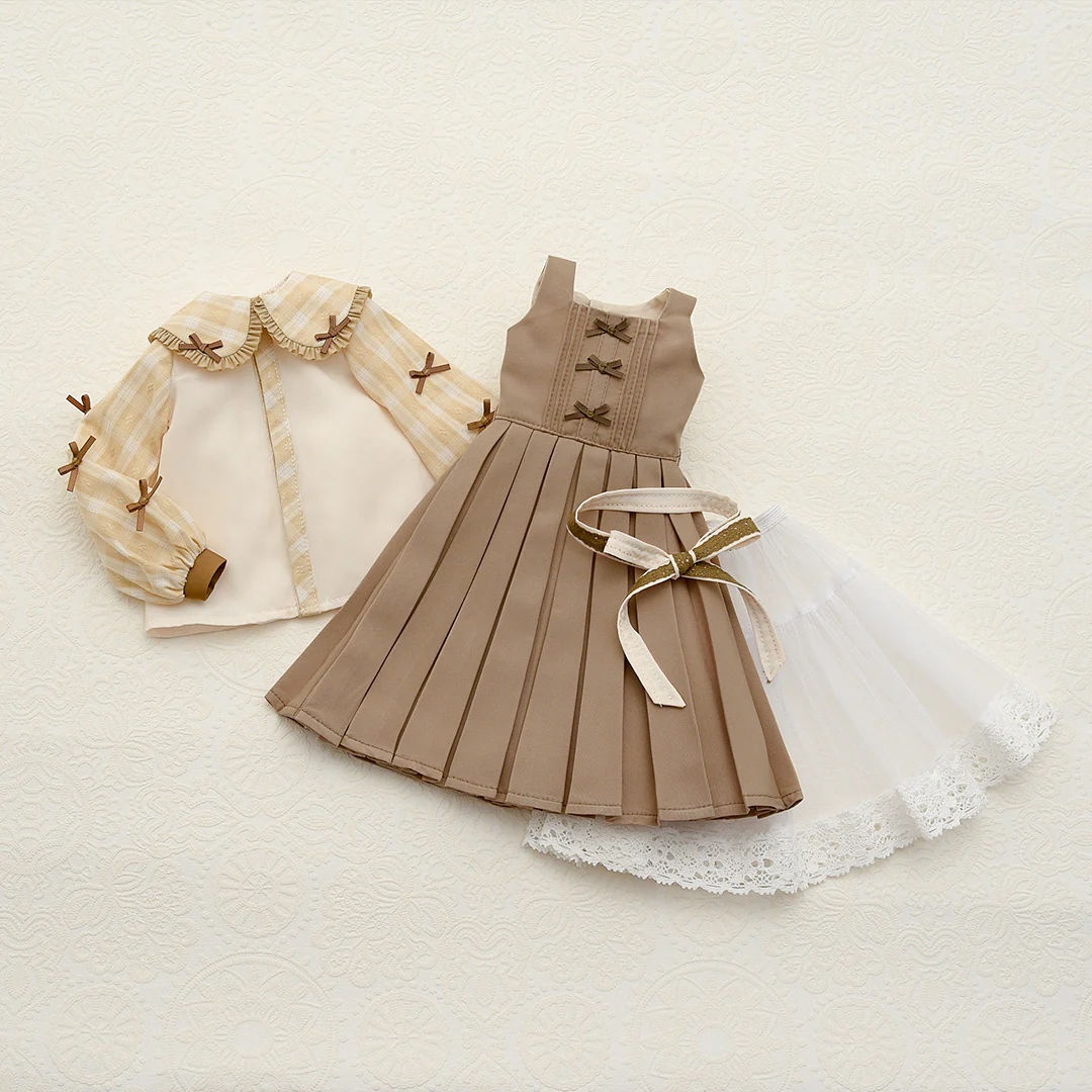 Bear Ears Coord Set (Custard) - Image 6