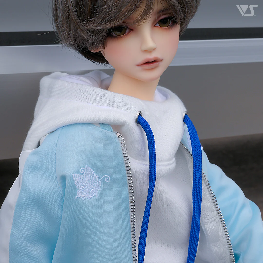 Sukajan Jacket (Pale Blue / Butterfly and Crane) - Image 7