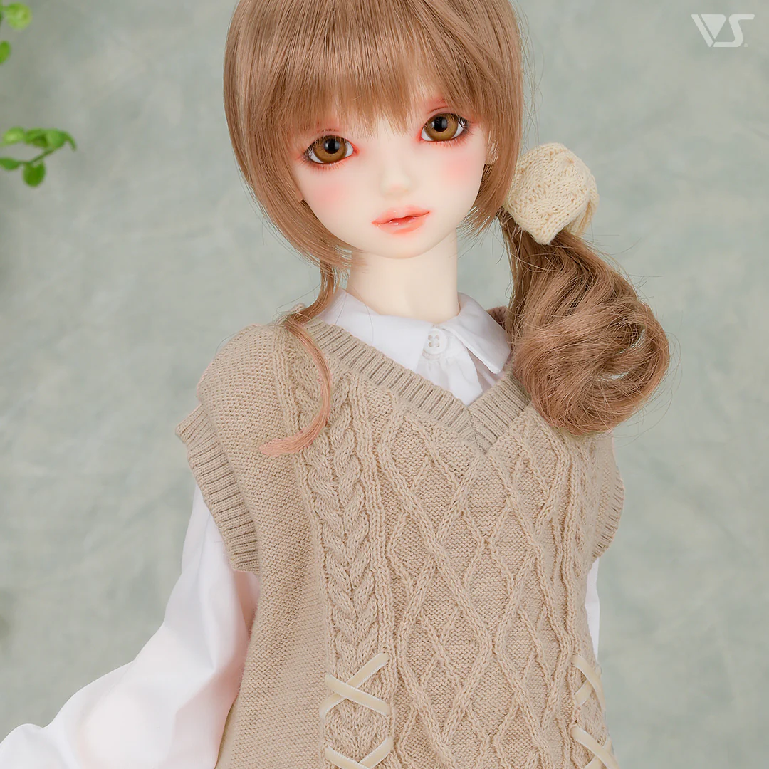 Loose Knit Vest & Dress Set