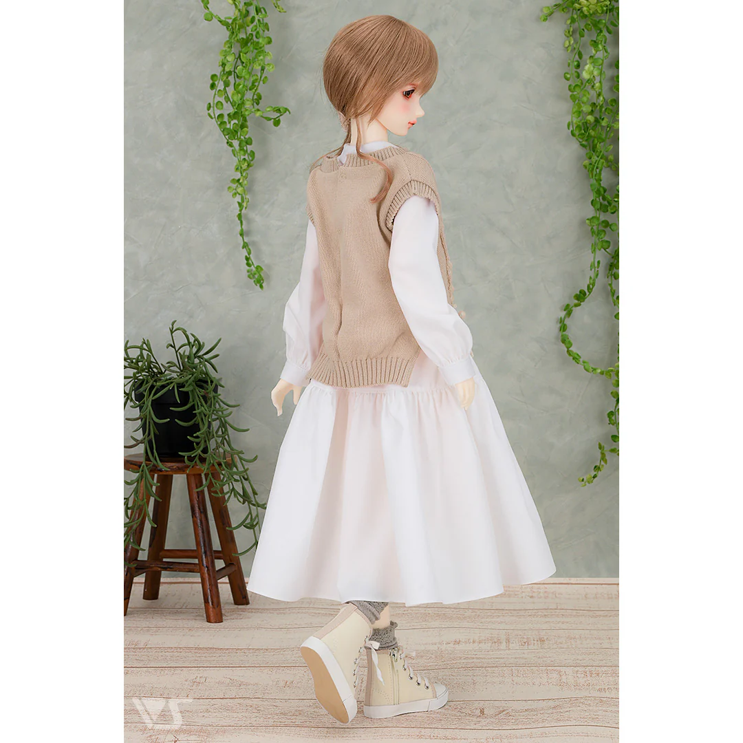 Loose Knit Vest & Dress Set - Image 4