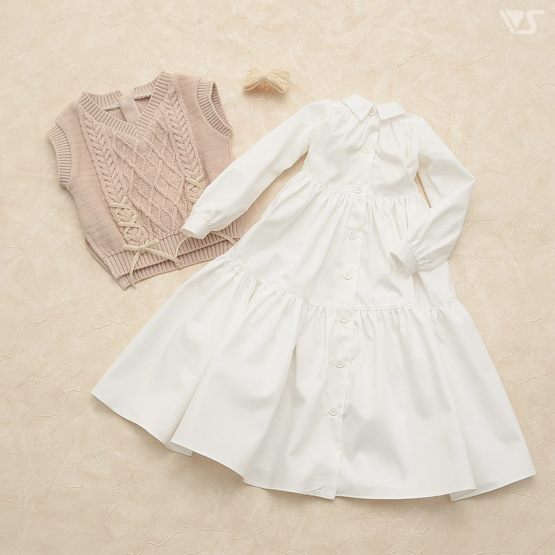 Loose Knit Vest & Dress Set - Image 8