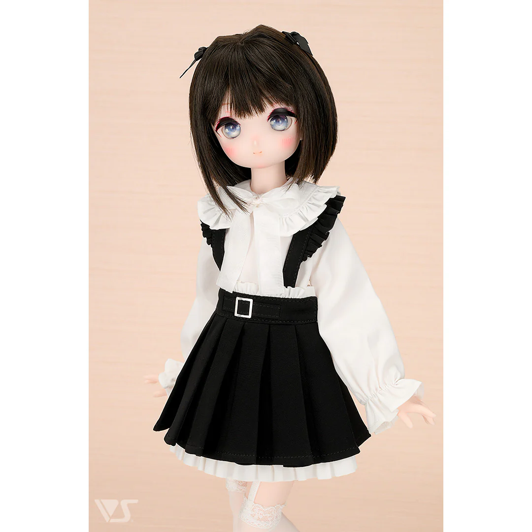 Skirt with Suspenders / Mini (Black) - Image 3