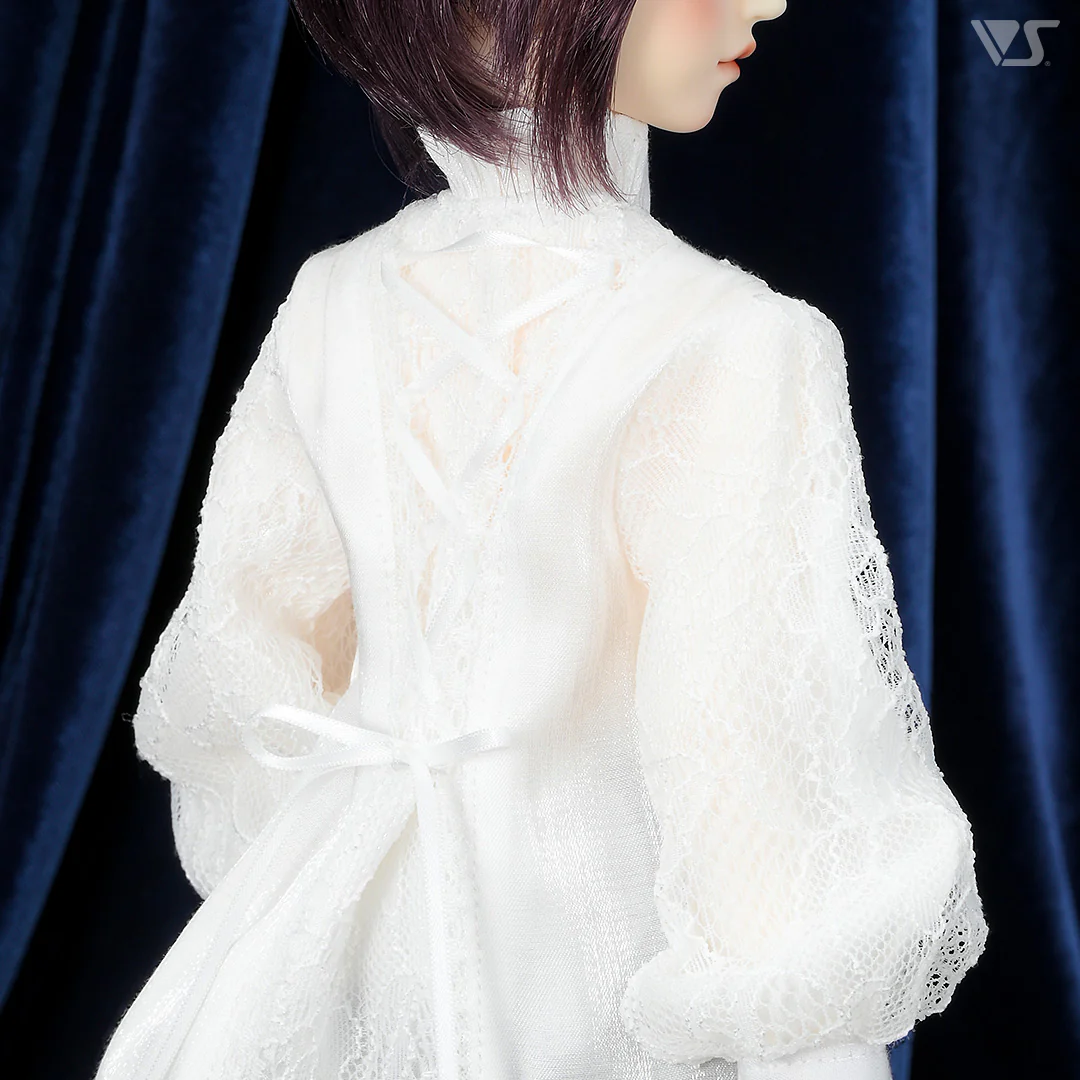 Flared Lace-up Shirt Set / Mini - Image 4