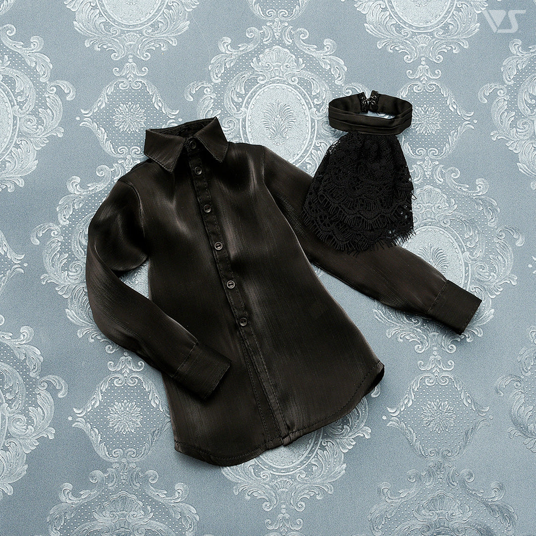 Gothic Lace-up Shirt Set