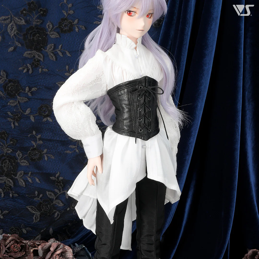 Gothic Synthetic Leather Corset - Image 2