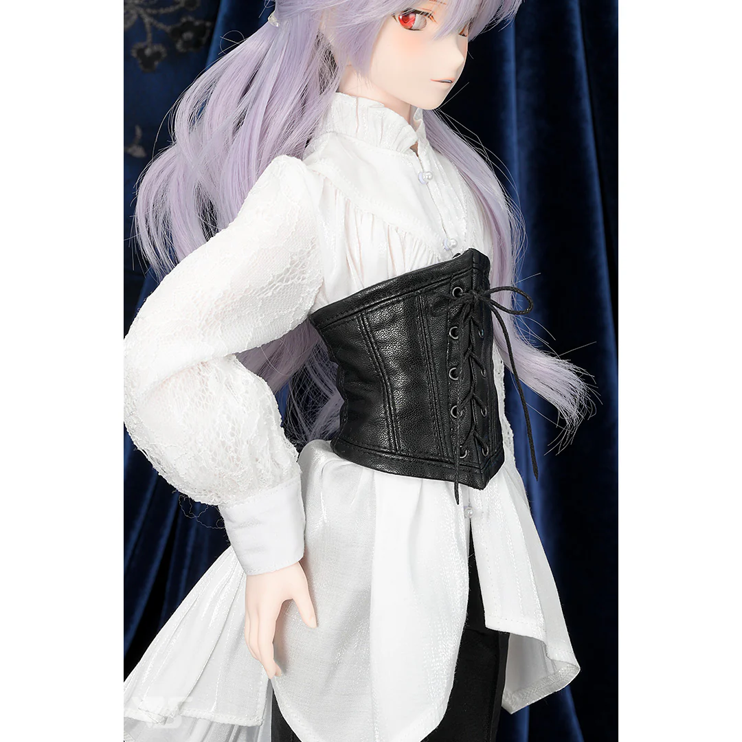 Gothic Synthetic Leather Corset - Image 3