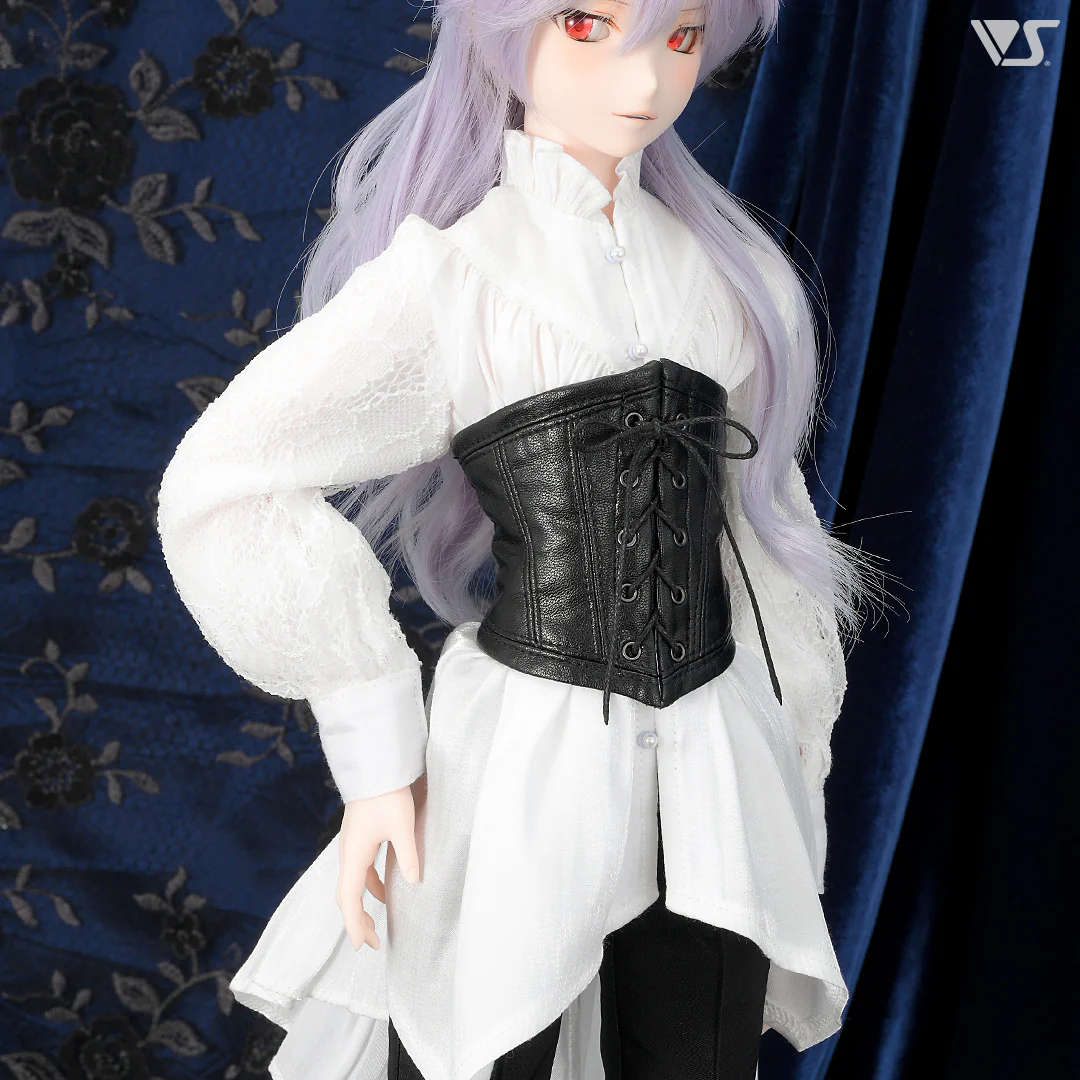 Gothic Synthetic Leather Corset - Image 4